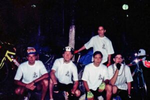 1993-01 Viagem de Bicicleta - Itajubá > São Sebastião - Jarbas, Léo, Cristian, Márcio e Casella - 2