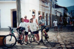 1993-01 Viagem de Bicicleta - Itajubá > São Sebastião - Jarbas, Léo, Cristian, Márcio e Casella - 9