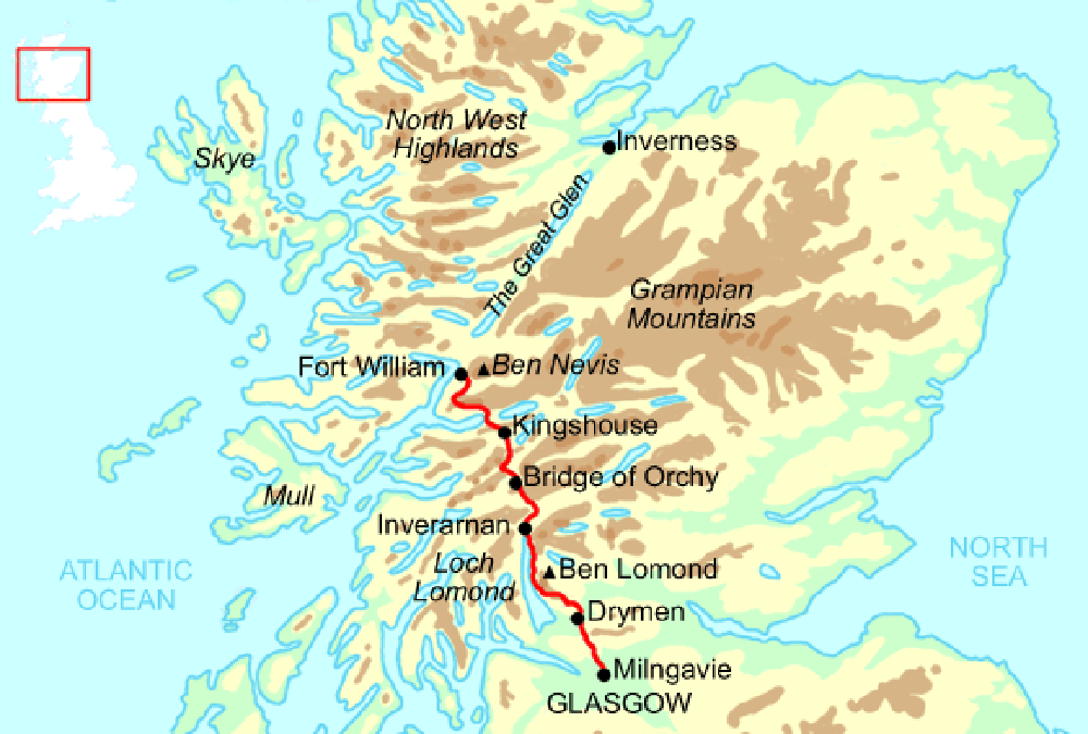 west-highland-way-map
