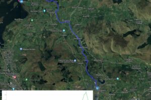 Mapa Dia 1 - West Highland Way, Escócia copy